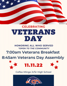 Blue and Red Minimalist Veterans Day Flyer (2)